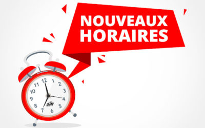 Nos horaires d’ouverture du club house – Saison 21/22