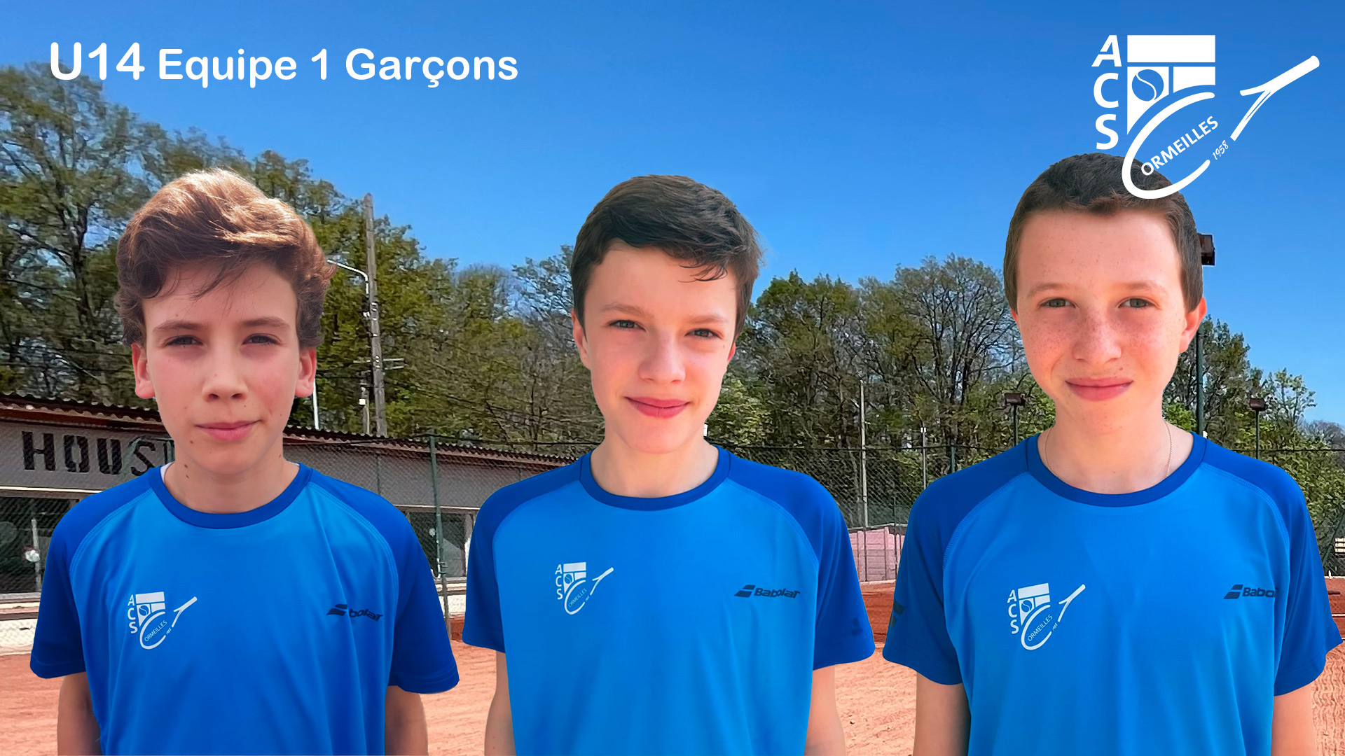 equipe 1 U14 ASSC Tennis 2022