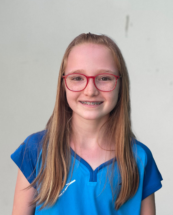 Anna (2010) 5/6 - Acsc Tennis 2022
