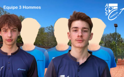 Equipe 3 Messieurs ACSC