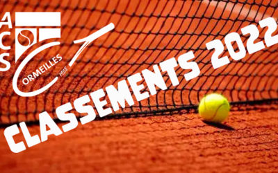 Les Classements 2022