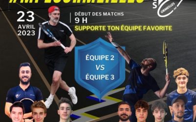 Rencontre amicale du 23 Avril 2023 entre les équipes 2 et 3 hommes