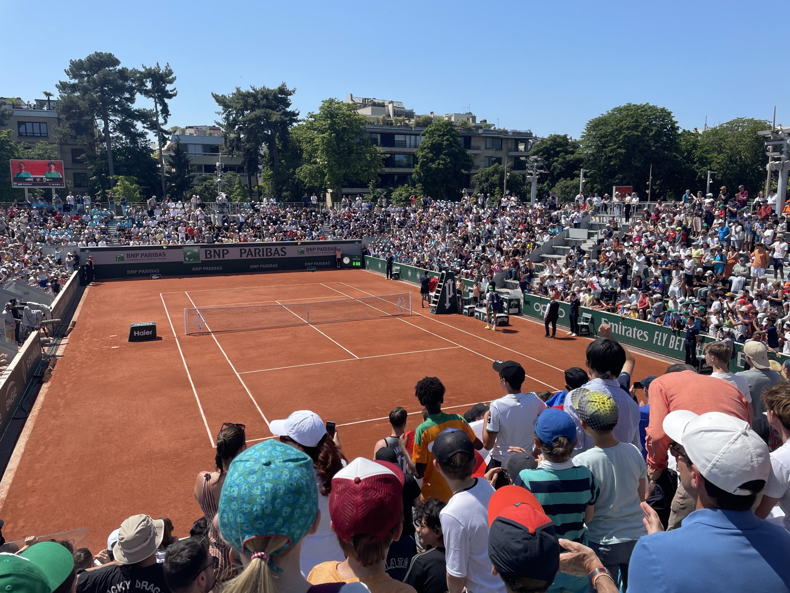 Journée à Roland Garros 2023