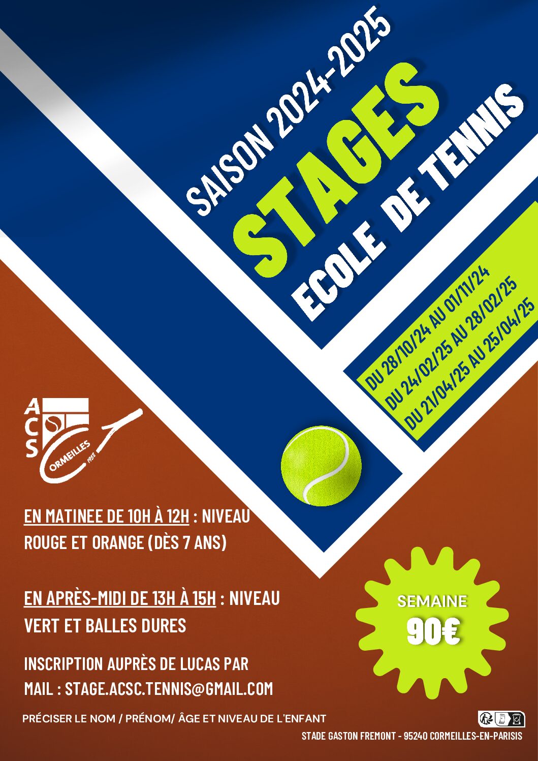 C0B94466D8D720EC2F84EB445CA92128 Tournée 2021 de tournois de l'ACS Tennis